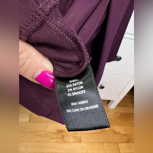 Torrid size 6x open cardigan jacket blazer Ponte Fabric Mixed Peplum top likenew - Picture 9 of 17